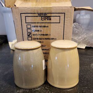 DENBY-LANGLEY Salt & Pepper Set Fire